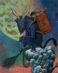 Catching the Unruly - Original Painting