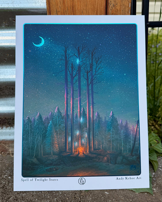 Spell of Twilight States- Foil Print