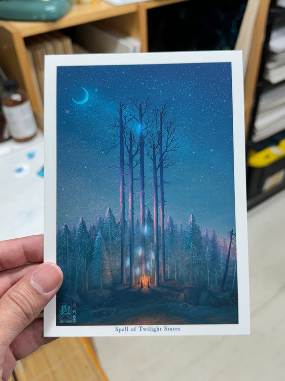 Spell of Twilight States - Postcard