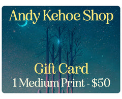 Andy Kehoe Shop Gift Card