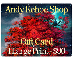 Andy Kehoe Shop Gift Card